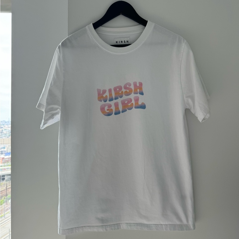 Kirsh Girl White Short Sleeve T-Shirt